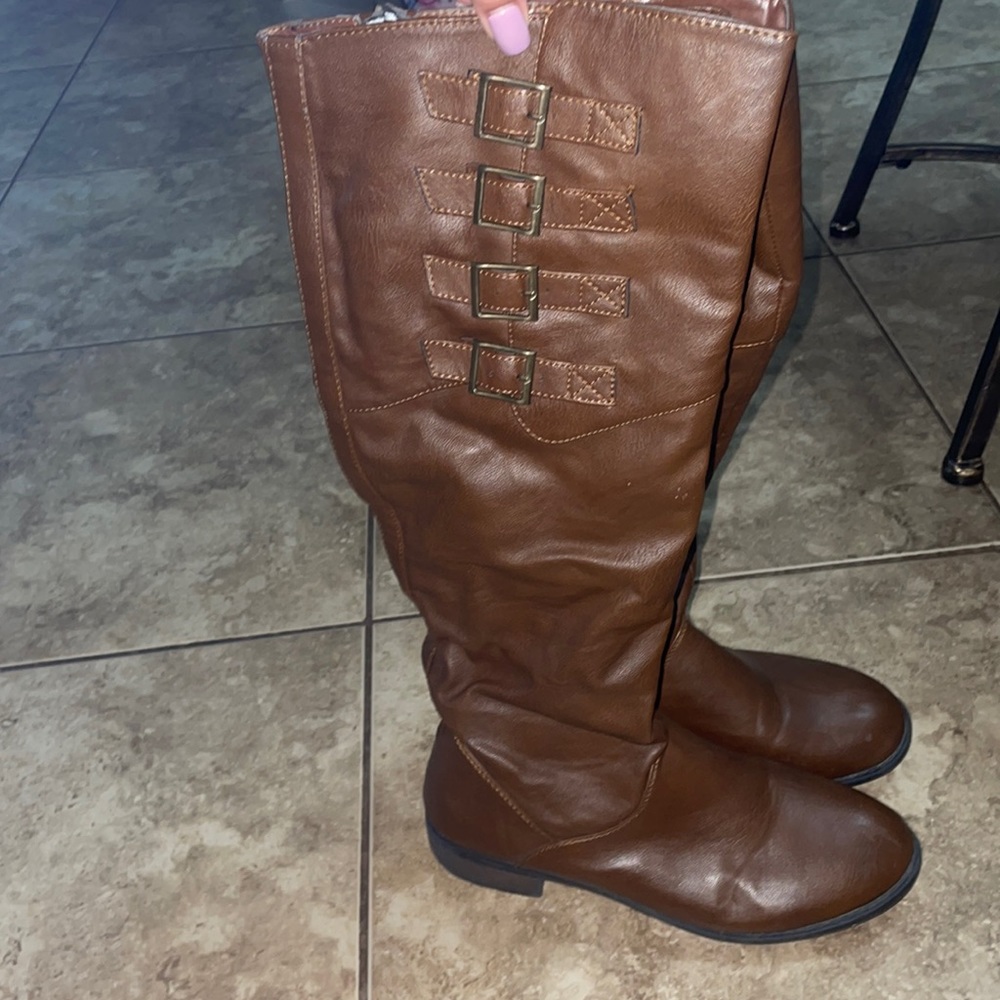 Knee high boots